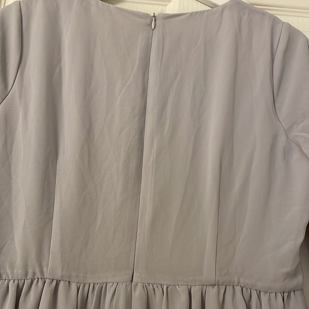 Roolee Women's Midi Dress in Light Gray - Picture 3 of 3